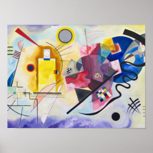 Kandinsky - Gelb-rot-blau Poster