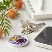 Kandinsky, gelb-rot-blau. schlüsselanhänger (Seite)