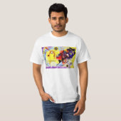 Kandinsky-Gelbblau T-Shirt (Vorne ganz)