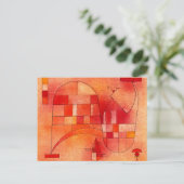 Kandinsky - Gelbes Rosa Postkarte (Stehend Vorderseite)