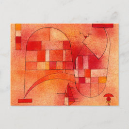 Kandinsky - Gelbes Rosa Postkarte