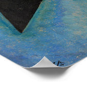 Kandinsky - gespalten und rund poster (Ecke)