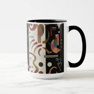 Kandinsky - gestreift tasse