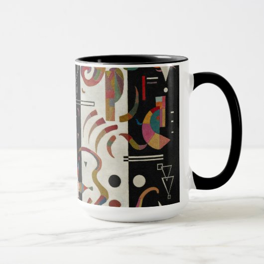 Kandinsky - gestreift tasse (Rechts)