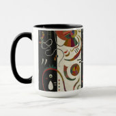 Kandinsky - gestreift tasse (Links)