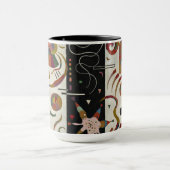 Kandinsky - gestreift tasse (Zentrum)