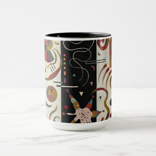 Kandinsky - gestreift tasse (Zentrum)