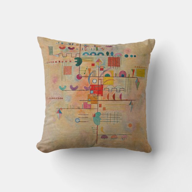 Kandinsky - Graceful Ascent, beliebtes Bild Kissen (Vorderseite)