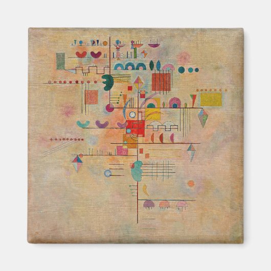 Kandinsky - Graceful Ascent Magnet (Vorne)