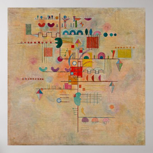 Kandinsky - Graceful Ascent Poster (Vorne)