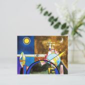 Kandinsky Großes Tor Kiew Postkarte (Stehend Vorderseite)