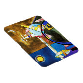 Kandinsky Großes Tor von Kiew Magnet (Rechte Seite)