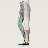Kandinsky Grüne Zusammensetzung 1923 Art Deco Leggings (Links)