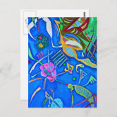 Kandinsky - Gruppierung Postkarte (Vorne/Hinten)