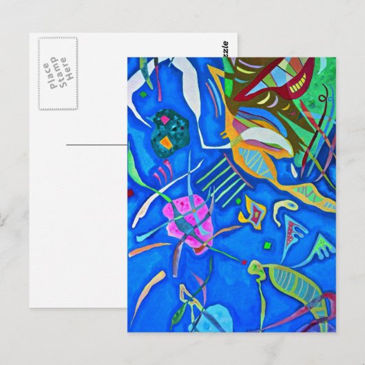 Kandinsky - Gruppierung Postkarte (Vorne/Hinten)