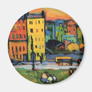 Kandinsky - Häuser in München, Magnet