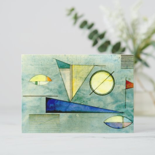 Kandinsky - Haze, abstrakte Kunstwerke, (Stehend Vorderseite)