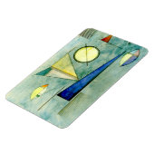 Kandinsky - Haze, abstrakte Kunstwerke Magnet (Linke Seite)