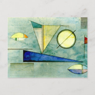 Kandinsky - Haze, abstrakte Kunstwerke, Postkarte