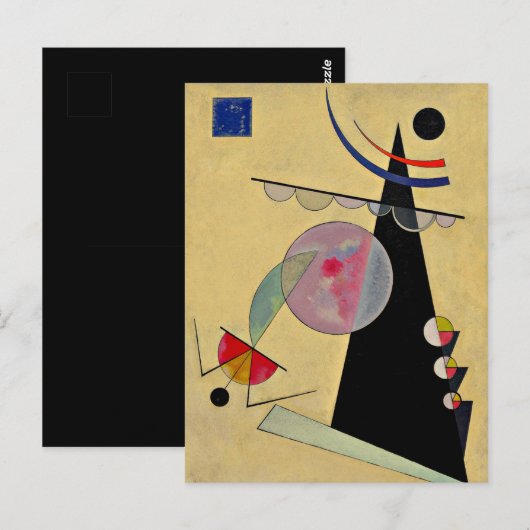 Kandinsky - Helle Einheit, Postkarte (Vorne/Hinten)