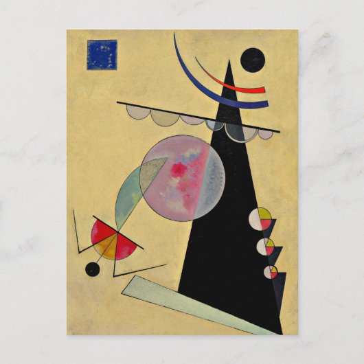 Kandinsky - Helle Einheit, Postkarte (Vorderseite)