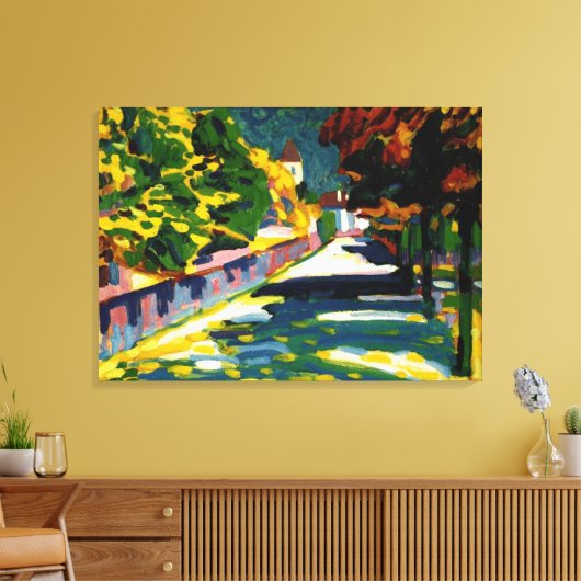 Kandinsky - Herbst in Bayern Leinwanddruck (Insitu (Wohnzimmer))