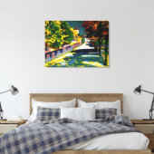 Kandinsky - Herbst in Bayern Leinwanddruck (Insitu (Schlafzimmer))