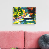 Kandinsky - Herbst in Bayern, Leinwanddruck (Insitu (Wohnzimmer))