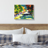 Kandinsky - Herbst in Bayern, Leinwanddruck (Insitu (Schlafzimmer))