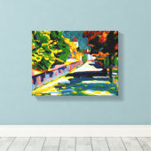 Kandinsky - Herbst in Bayern, Leinwanddruck (Insitu (Holzboden))