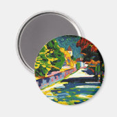 Kandinsky - Herbst in Bayern, Magnet (Vorderseite/Rückseite)