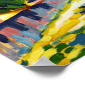Kandinsky - Herbst in Bayern Poster (Ecke)