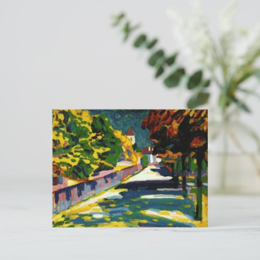 Kandinsky - Herbst in Bayern Postkarte (Stehend Vorderseite)