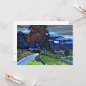 Kandinsky - Herbst in Murnau Karte (Vorderseite/Rückseite Beispiel)