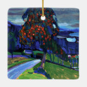 Kandinsky - Herbst in Murnau Keramikornament (Rückseite)