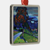 Kandinsky - Herbst in Murnau Ornament Aus Metall (Rechts)