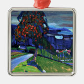 Kandinsky - Herbst in Murnau Ornament Aus Metall (Vorne)