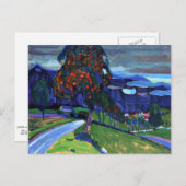 Kandinsky - Herbst in Murnau Postkarte (Vorne/Hinten)