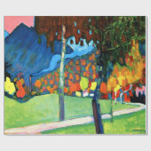 Kandinsky - Herbststudium in Oberau Geschenkpapier (Flach)
