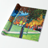 Kandinsky - Herbststudium in Oberau Geschenkpapier (Ungerollt)