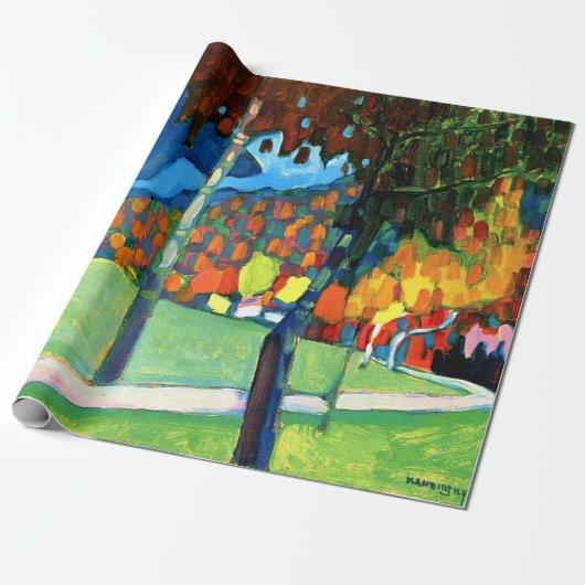 Kandinsky - Herbststudium in Oberau Geschenkpapier (Ungerollt)