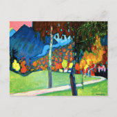Kandinsky - Herbststudium in Oberau Postcard Postkarte (Vorderseite)