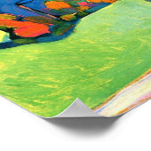Kandinsky - Herbststudium in Oberau Poster (Ecke)