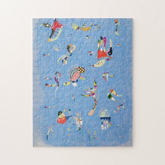 Kandinsky Himmel-Blau-Puzzlespiel Puzzle (Vertikal)