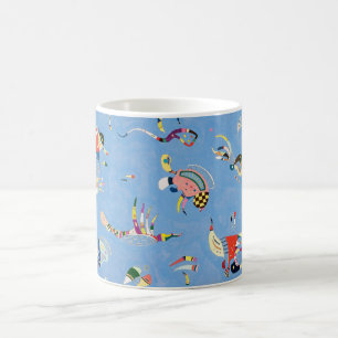 Kandinsky Himmel-Blau-Tasse Kaffeetasse