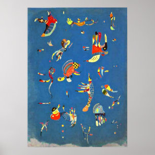 Kandinsky - Himmelblau Poster