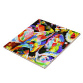 Kandinsky - Hochwasserimprovisierung Fliese (Seite)