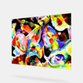 Kandinsky - Hochwasserverbesserung Acrylschild (Winkel)