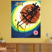 KANDINSKY - IM BRIGHT OVAL - 1925 - Bauhaus - Leinwanddruck (Insitu (Wohnzimmer))