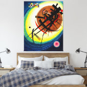 KANDINSKY - IM BRIGHT OVAL - 1925 - Bauhaus - Leinwanddruck (Insitu (Schlafzimmer))
